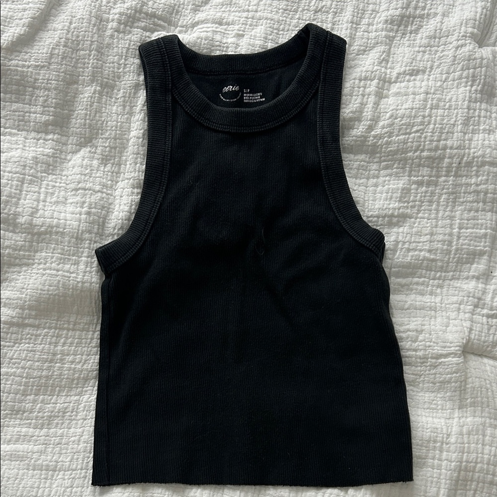 Aerie Free Spirit Ribbed Tank Top